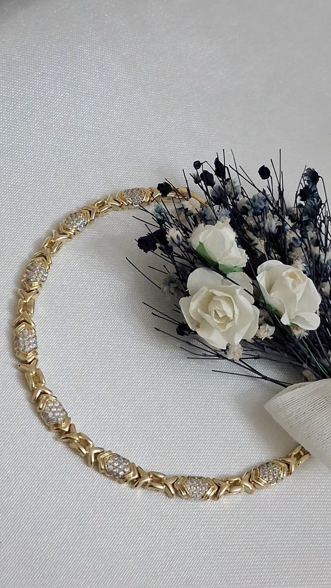 XUPING Bileklik - Baklava Desenli, Kübik Zirkon Taşlı